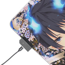 Load image into Gallery viewer, Rin and Yukio Okumura RGB LED Mouse Pad (Desk Mat)
