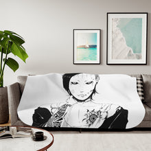 Load image into Gallery viewer, Anime Tokyo Ghoul Sherpa Blanket