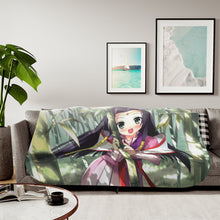 Load image into Gallery viewer, Kaguya Sumeragi Sherpa Blanket
