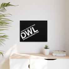 Load image into Gallery viewer, DWL Canvas Framed Art Print