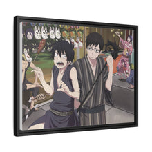 Load image into Gallery viewer, Ao No Exorcist Canvas Framed Art Print
