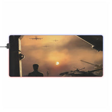 Load image into Gallery viewer, Anime Mobile Suit Gundam 00 RGB LED Mouse Pad (Desk Mat)