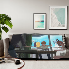 Load image into Gallery viewer, Chainsaw Man Sherpa Blanket