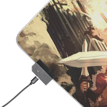 Load image into Gallery viewer, Saber Lily RGB LED Mouse Pad (Desk Mat)