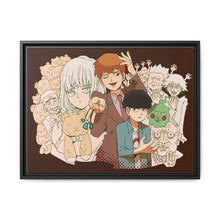 Load image into Gallery viewer, Mob Psycho 100 Arataka Reigen, Shigeo Kageyama, Ekubo Canvas Framed Art Print