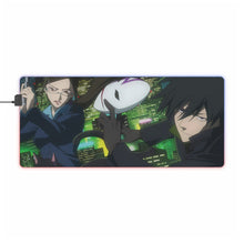 Load image into Gallery viewer, Darker Than Black Hei, Mao, Misaki Kirihara RGB LED Mouse Pad (Desk Mat)