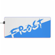 Load image into Gallery viewer, Frost (Dragon Ball) RGB LED Mouse Pad (Desk Mat)