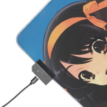 Load image into Gallery viewer, The Melancholy Of Haruhi Suzumiya RGB LED Mouse Pad (Desk Mat)