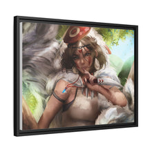 Load image into Gallery viewer, Anime Princess Mononoke Canvas Framed Art Print