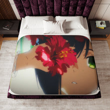 Load image into Gallery viewer, Tropical Ichigo Sherpa Blanket