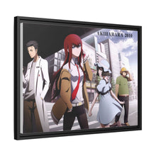 Load image into Gallery viewer, Steins;Gate Kurisu Makise, Mayuri Shiina, Itaru Hashida Canvas Framed Art Print
