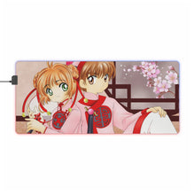 Load image into Gallery viewer, Anime Cardcaptor Sakura RGB LED Mouse Pad (Desk Mat)