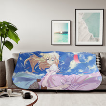 Load image into Gallery viewer, Violet Evergarden Sherpa Blanket