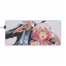 Load image into Gallery viewer, Guilty Crown Inori Yuzuriha RGB LED Mouse Pad (Desk Mat)