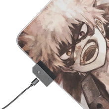 Load image into Gallery viewer, My Hero Academia Izuku Midoriya, Katsuki Bakugou RGB LED Mouse Pad (Desk Mat)