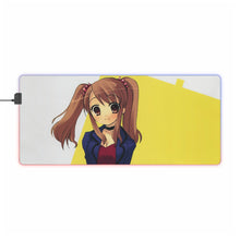Load image into Gallery viewer, The Melancholy Of Haruhi Suzumiya RGB LED Mouse Pad (Desk Mat)