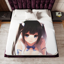 Load image into Gallery viewer, Is It Wrong to Try to Pick Up Girls in a Dungeon? Hestia Sherpa Blanket