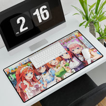 Load image into Gallery viewer, The Quintessential Quintuplets - Itsuki , Miku , Yotsuba , Nino & Ichika Mouse Pad (Desk Mat)