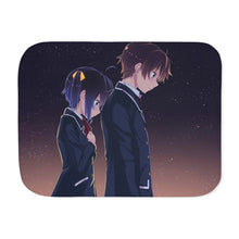 Load image into Gallery viewer, Rikka and Yuuta Sherpa Blanket