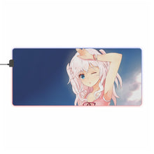 Load image into Gallery viewer, Nao Tomori Face RGB LED Mouse Pad (Desk Mat)
