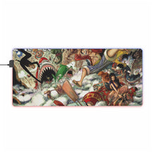 Load image into Gallery viewer, One Piece Monkey D. Luffy, Roronoa Zoro, Sanji, Nico Robin, Tony Tony Chopper RGB LED Mouse Pad (Desk Mat)