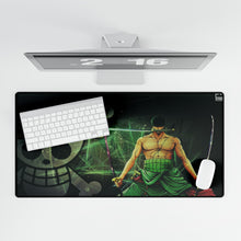 Load image into Gallery viewer, Zoro Roronoa Mouse Pad (Desk Mat)