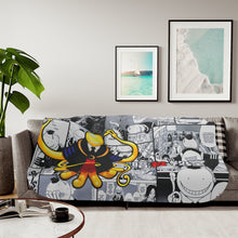 Load image into Gallery viewer, Anime Assassination Classroom Sherpa Blanket