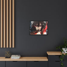 Load image into Gallery viewer, Mikasa Ackerman Canvas Framed Art Print
