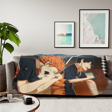 Load image into Gallery viewer, Anime Haikyu!! Sherpa Blanket