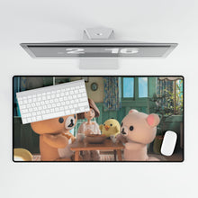 Load image into Gallery viewer, Rilakkuma And Kaoru Mouse Pad (Desk Mat)