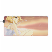 Load image into Gallery viewer, Hanasaku Iroha RGB LED Mouse Pad (Desk Mat)