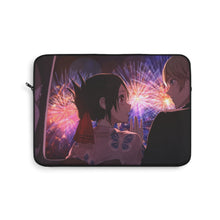 Load image into Gallery viewer, "The sound of my heartbeat was so loud, I couldn't hear the fireworks." Laptop Sleeve