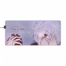 Load image into Gallery viewer, Ken Kaneki RGB LED Mouse Pad (Desk Mat)