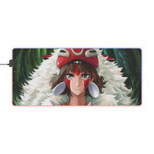 Load image into Gallery viewer, Mononoke Hime RGB LED Mouse Pad (Desk Mat)