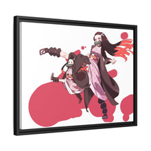 Load image into Gallery viewer, Anime Demon Slayer: Kimetsu no Yaiba Canvas Framed Art Print