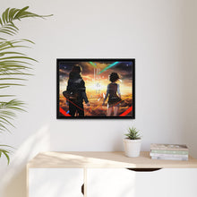Load image into Gallery viewer, Anime Your Name. Canvas Framed Art Print