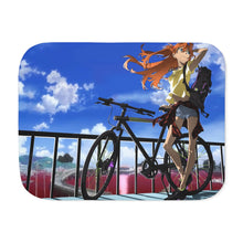 Load image into Gallery viewer, Biking Asuka Sherpa Blanket