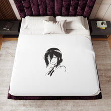 Load image into Gallery viewer, Anime Chainsaw Man Sherpa Blanket