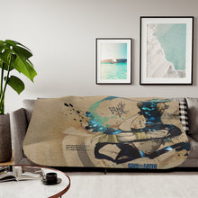 Load image into Gallery viewer, Soul Eater - Black?Star Sherpa Blanket