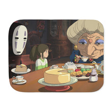 Load image into Gallery viewer, Anime Spirited Away Sherpa Blanket