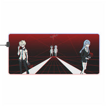 Load image into Gallery viewer, Kiznaiver Katsuhira Agata, Noriko Sonozaki RGB LED Mouse Pad (Desk Mat)