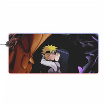 Load image into Gallery viewer, Naruto and Hinita Kissing RGB LED Mouse Pad (Desk Mat)