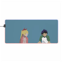 Load image into Gallery viewer, Nisekoi Chitoge Kirisaki RGB LED Mouse Pad (Desk Mat)