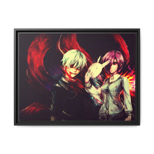 Load image into Gallery viewer, Tokyo Ghoul-Kaneki and Touka Canvas Framed Art Print