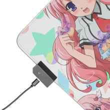 Load image into Gallery viewer, Baka And Test RGB LED Mouse Pad (Desk Mat)