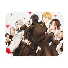 Load image into Gallery viewer, Kaguya-sama: Love is War Kaguya Shinomiya, Chika Fujiwara, Miyuki Shirogane, Ai Hayasaka, Kei Shirogane Sherpa Blanket