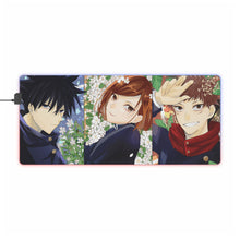 Load image into Gallery viewer, Megumi Fushiguro RGB LED Mouse Pad (Desk Mat)