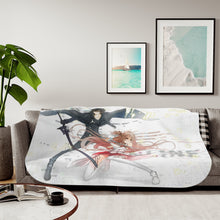 Load image into Gallery viewer, Yuuki Asuna & Kirigaya Kazuto Sherpa Blanket