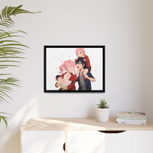 Load image into Gallery viewer, Our Future, Zero Two. Canvas Framed Art Print