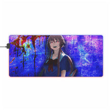 Load image into Gallery viewer, Mirai Nikki Yuno Gasai RGB LED Mouse Pad (Desk Mat)